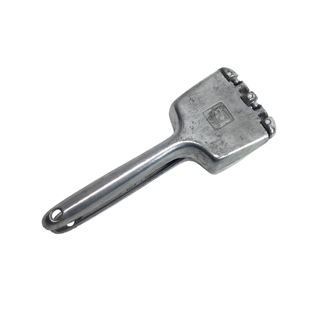 Vintage‎ Irvinware Ice Press Aluminum Hand Held USA Kitchen Utensil